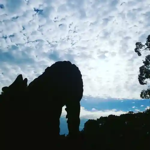 上野東照宮の狛犬