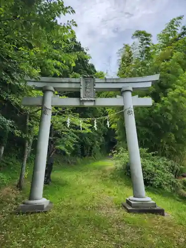 牛尾神社の鳥居