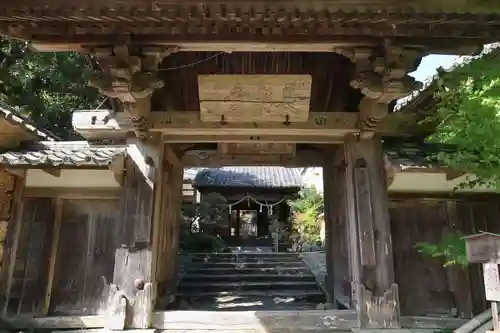 長楽寺の山門