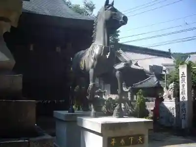 一宮神社の狛犬