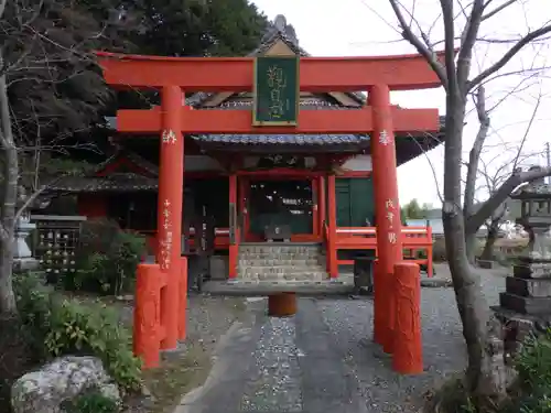 普門寺の鳥居