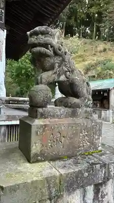 温泉神社〜いわき湯本温泉〜の狛犬