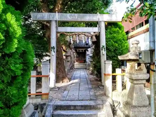 石神社の鳥居