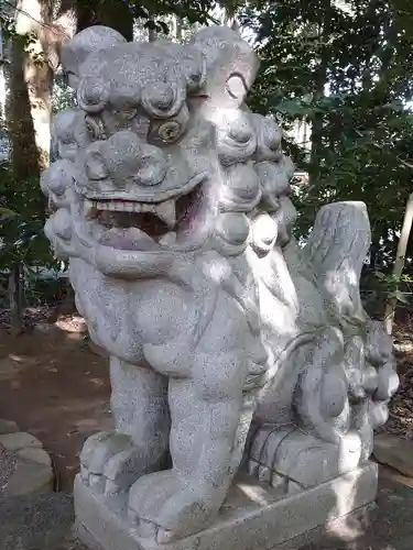 駒木諏訪神社の狛犬