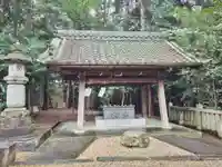 八柱神社の手水舎