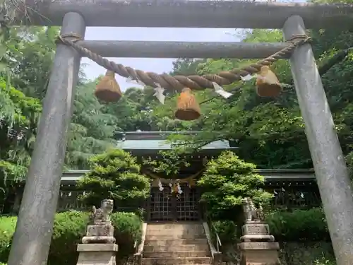 濱名惣社神明宮の鳥居