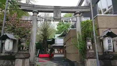 小野照崎神社の鳥居