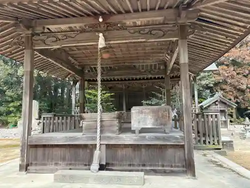 波豆八幡神社の本殿・本堂