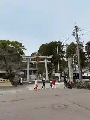 針綱神社の鳥居