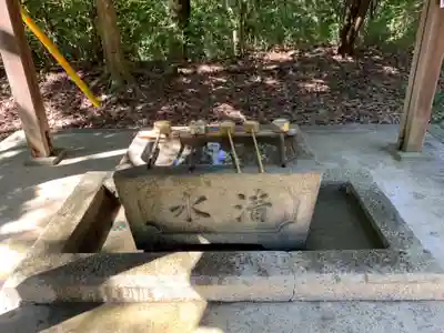 窯神神社の手水舎