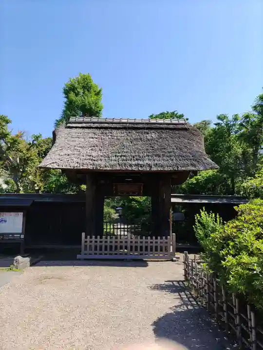 常楽寺の山門・神門