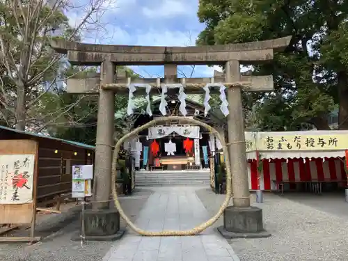 稲毛神社の鳥居