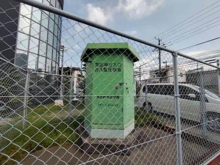 菊田神社の周辺