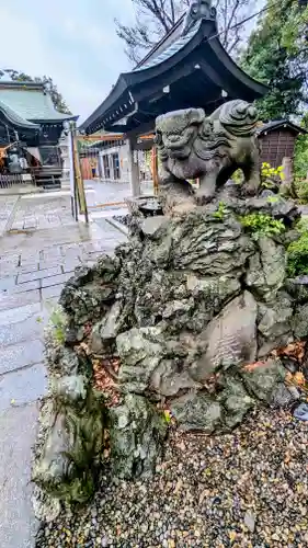 菊田神社の狛犬