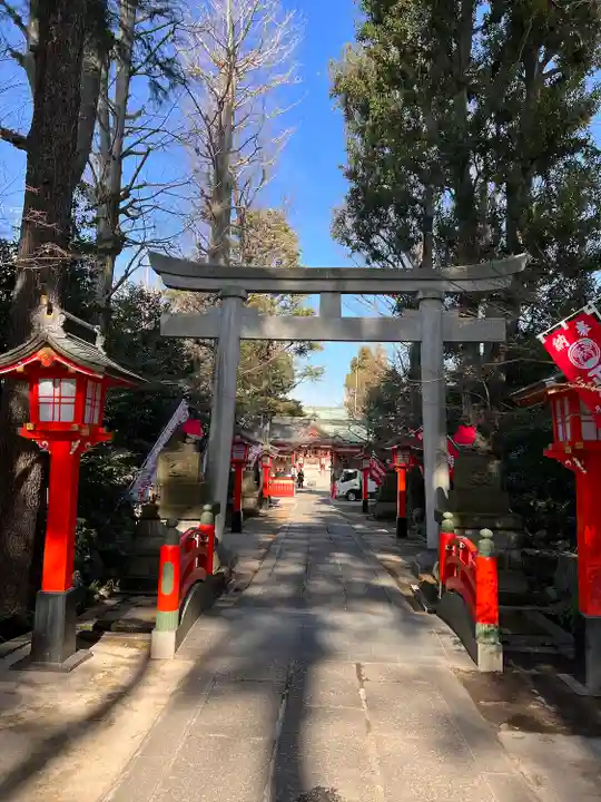 馬橋稲荷神社の鳥居