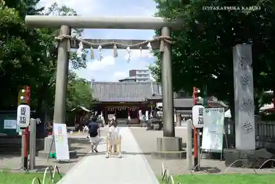浅草神社の鳥居