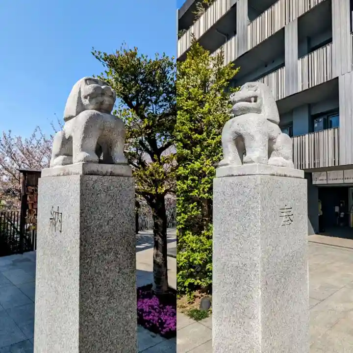 赤城神社の狛犬