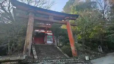 吉野水分神社(吉野町)の鳥居