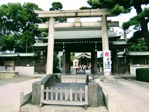 六郷神社の鳥居