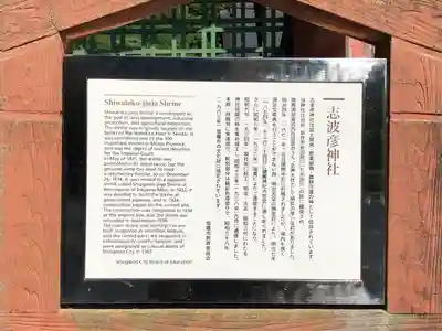 志波彦神社・鹽竈神社(宮城県)