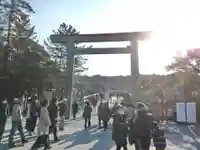 伊勢神宮内宮(皇大神宮)の鳥居