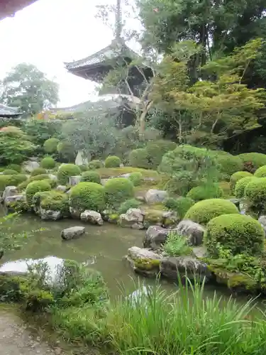 穴太寺の庭園