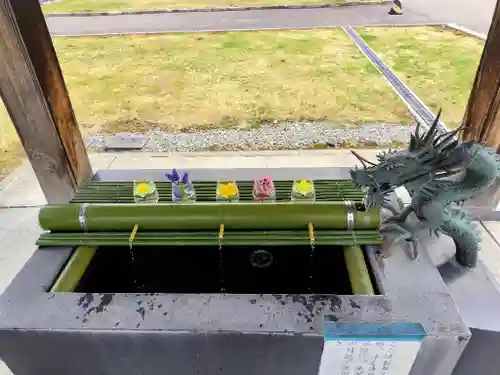 美瑛神社の手水舎