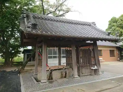 野々宮神社の手水