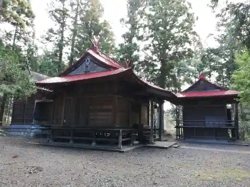 帳附神社の本殿