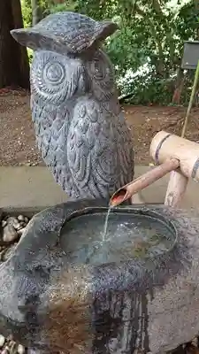 鷲子山上神社の手水舎