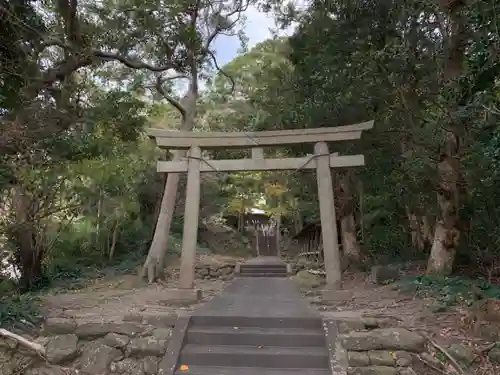 大六神社の鳥居