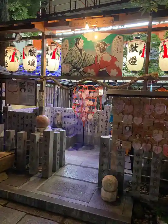 露天神社(お初天神)の絵馬