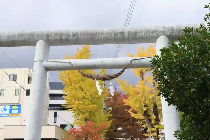 阿邪訶根神社の鳥居
