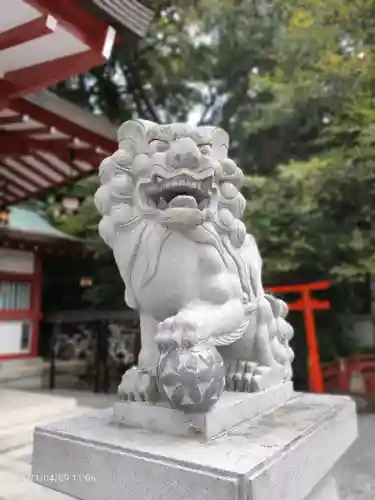 來宮神社の狛犬