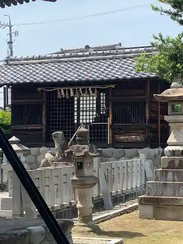 高木神社（萩原町高木）の本殿・本堂