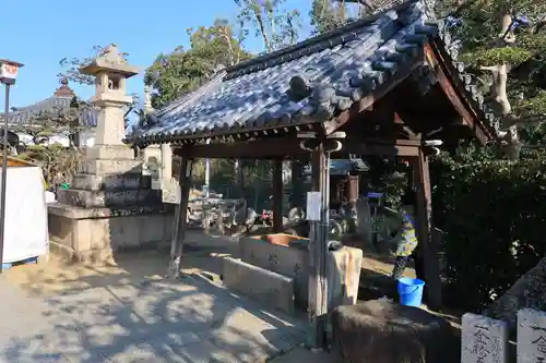 水間寺の手水