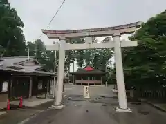 久津八幡宮の鳥居