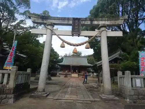 菟足神社の鳥居