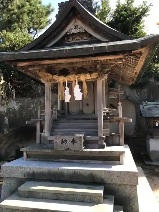 月形神社の本殿・本堂