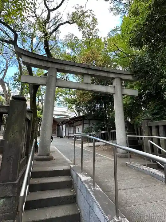富岡八幡宮の鳥居