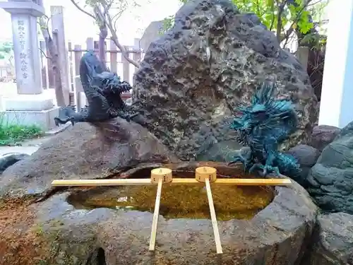 冨士浅間神社の手水舎