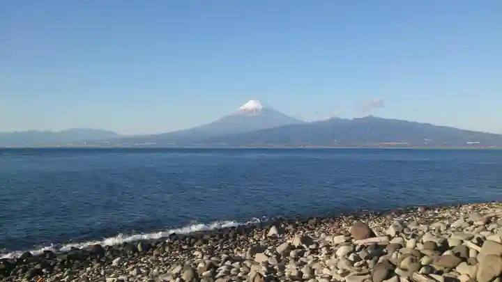 大瀬神社の景色