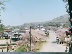 川田八幡神社の景色