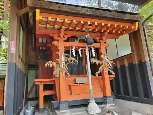湯元温泉神社の本殿・本堂