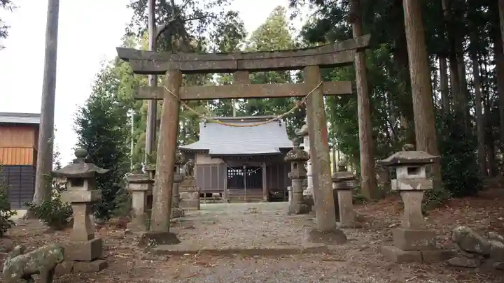 君子神社の鳥居