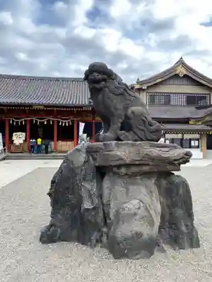浅草神社の狛犬