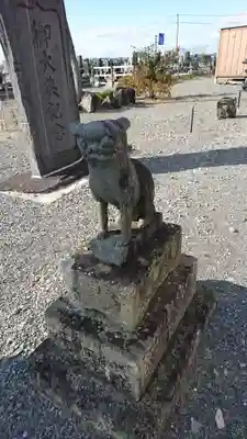 玉造神社の狛犬