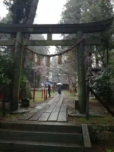 盛岡天満宮の鳥居