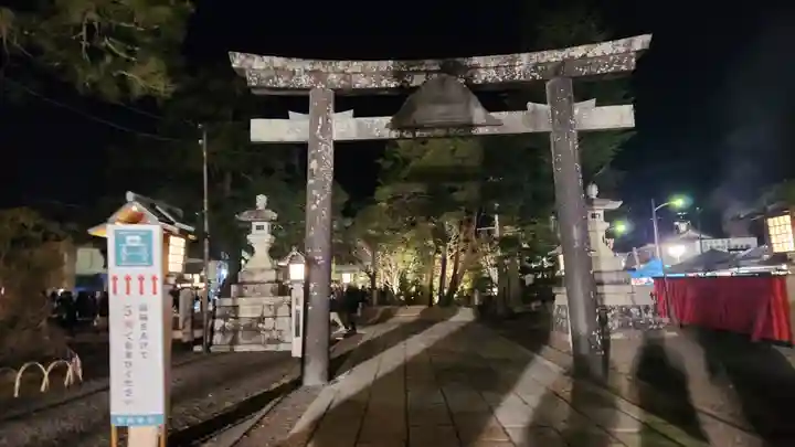 竹駒神社の鳥居
