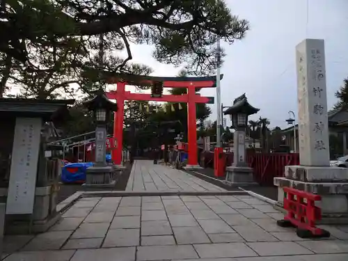 竹駒神社の鳥居